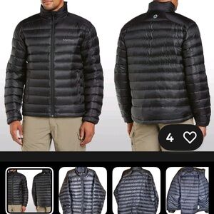Marmot Men's black Puffer Jacket